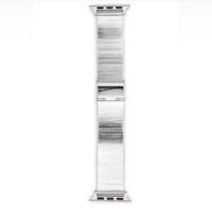 Rebecca Minkoff Metallic Silver Watch Band